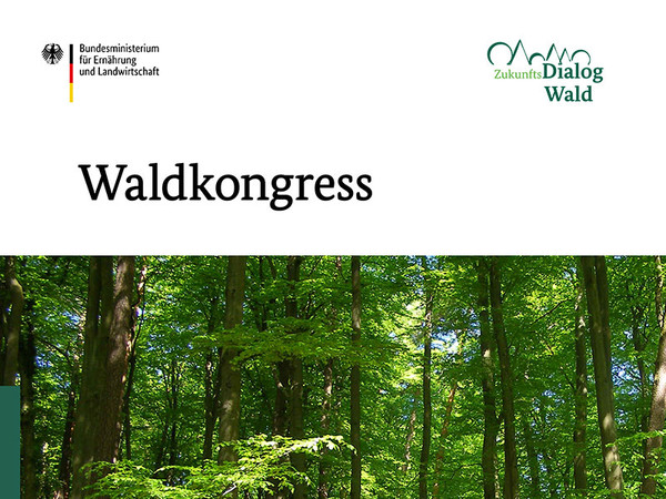 Der Waldkongress am 30. Mai in Berlin ist auf dem Weg zur Entwicklung der neuen Waldstrategie ein wichtiger Schritt und Abschluss des Zukunftsdialogs Wald. Foto: BMEL und FNR/S.Wildermann